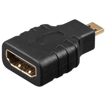 Adapter microHDMI m - HDMI f