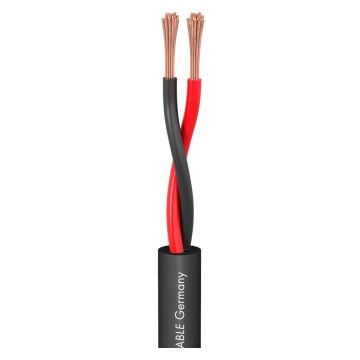 Sommer Cable Meridian Install SP225 FRNC zvučnički kabl 2x2,5mm², crni