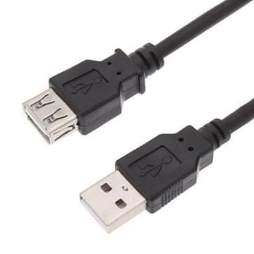 Kabl USB AM - USB AF produžni, 0.3m-5m