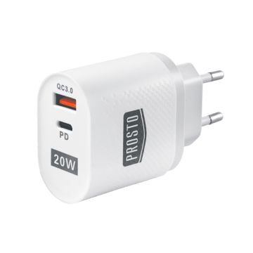 Prosto univerzalni brzi punjač 20W (QC + PD USB-C)