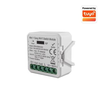 Tuya Wi-Fi smart prekidač-modul 16A WFM-S08/ACDC
