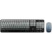 Volkano Prism VK-20248-GR – bežična tastatura i miš, siva