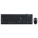 Genius KM-100SE - žični komplet tastatura i miš US crni