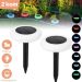Prosto 11825 - solarna RGB baštenska lampa, set 2 kom.
