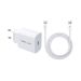 Remax Huiying 40W – punjač sa USB tip C priključkom, beli