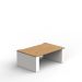 Blok Stax 2G 220 - hi-fi polica, Ash Plywood / Natural Walnut
