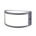 Spoljna zidna lampa W11551, 1×E27, aluminijum, IP54, crna