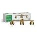 GREEN TECH LED spot svetiljka 3 x GU10 - zlatna, nosač 500 mm