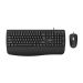 Genius KM-123 - žični komplet tastatura i miš, US, crna