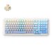 Mchose K99 V2 — bežična mehanička gaming tastatura 98%, Icy Creamsicle svič, 8000 mAh, glacier gradient