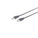 USB-A  m na USB-A m kabl 2.0 crni 0,5m S-Impuls