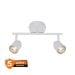 OSRAM PRIMAL 2xGU10 - Nadgradna spot lampa bela, čelik, IP20, maks. 2x6W