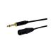 Mikrofonski kabal 6.3mm M mono - XLR M 10m