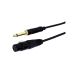 Mikrofonski kabl XLR F-6.3 mono M 5m