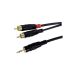 Kabal 3.5mm m stereo - 2x RCA m 1.8m