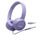 Žičane slušalice JBL Tune 520C ljubičaste
