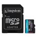 Kingston Canvas Go Plus - 256GB microSDXC UHS-I U3 V30 A2, do 200 MB/s, sa SD adapterom