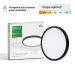 GREEN TECH LED plafonjera 18W 5CCT – crna