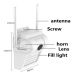 Gembird CAM-IP5MP-EP48 - IP kamera 5MP WiFi, 3.6mm, microSD, Two-way audio, Garden Lamp, IP66