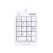 A4Tech FK13P - kompaktna numericka tastatura USB, membranska, 138x93mm, bela