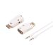 S-Impuls adapter HDMI-A na VGA sa 3,5 mm audio izlazom, beli
