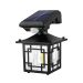 Solarna nazidna LED lampa sa senzorom pokreta filament+SMD IP44 toplo bela dvorište