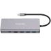 Canyon DS-12 - 13-u-1 USB-C dokirajuća stanica 4K, tamnosiva