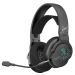 A4Tech Bloody GR370 BLACK - bezicne gaming slusalice 2.4GHz+BT5.3+kabl, 50mm/16ohm, 1050mAh, 45h, RGB