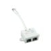 Secomp Value T Adapter – 1xRJ45 M na 2xRJ45 F, Cat 5e UTP