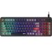 MSI Forge GK110 - žična gaming tastatura USB, RGB, US, crna