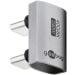 Goobay adapter USB-C 4.0 m-m pod uglom 180°