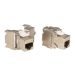 MAXPRO LINE Keystone jack Cat6a FTP, 180 stepeni