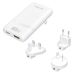 LogiLink Putni GaN punjač 65W, USB-C + USB-A