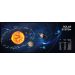Gembird MP-SOLARSYSTEM-XL-01 - podloga za miša 350x900mm