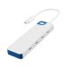 Targus HyperDrive Flex HD5201BUGL - 4-portni USB-C hub, 4× USB-C 3.1, plavo-beli