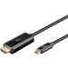 Goobay kabl USB-C m - HDMI m 3m 4K 60Hz (crni)