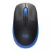 Logitech M190 - bežični optički miš full-size, 1000 dpi, plavi