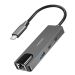 LogiLink USB-C Hub – LAN, USB-A i USB-C portovi