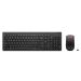 Lenovo Essential Wireless Gen 2 – bežični set tastatura i miš, US, crna