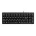 Genius LuxeMate 120 – žična slim tastatura crna