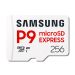 Samsung P9 Express 256GB microSDXC kartica - SD Express, U3 V30 A1