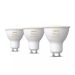 Philips Hue White Ambiance GU10 pametna LED sijalica (3 kom.)