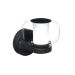 Spoljna zidna lampa JM-5034, 1×GU10, aluminijum, IP65, crna, 180×150×180 mm