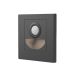 BRAYTRON zidna LED svetiljka BH07-00382 - 1,5W senzor pokreta, siva, ugradna, IP20