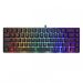 White Shark RONIN TKL — membranska RGB tastatura, 68 tastera, US raspored, crna