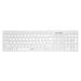 Genius SlimStar 126 - žična tastatura USB, US, bela