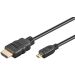 Kabl HDMI - microHDMI sa Ethernetom 0.5 - 5m