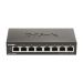 D-Link DGS-1100-08V2 web upravljivi smart svič, 8x Gigabit, fanless