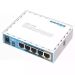 MikroTik hAP ac lite - dual-band AC750 VPN ruter, 5x LAN, USB za 3G/4G modem, RouterOS L4
