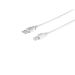 Kabal USB-A m - USB-B m 2.0, 0.5m sivi 